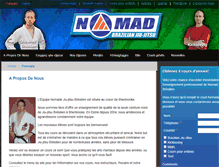Tablet Screenshot of nomadbjj.com